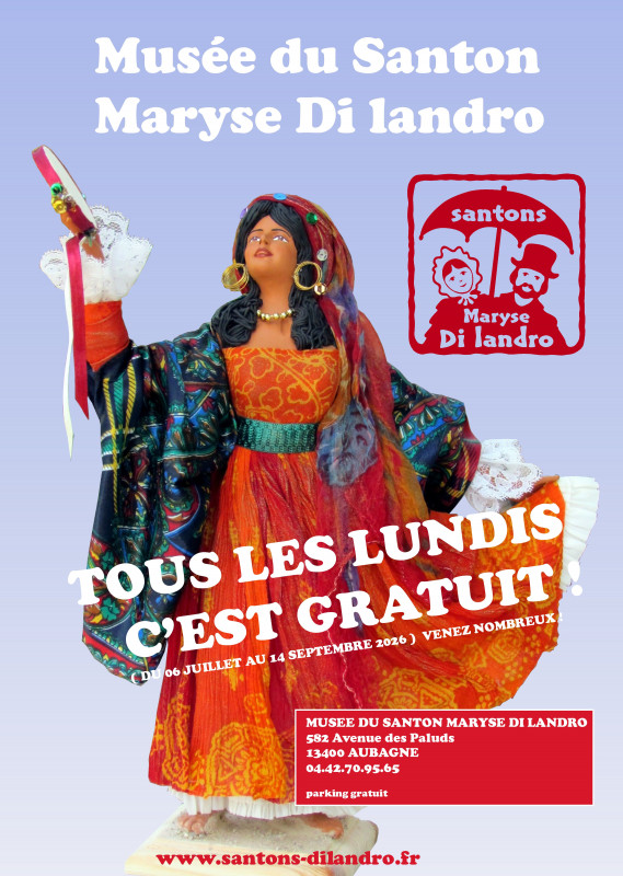 Visite libre du musée du santon Maryse Di Landro spécial été_Aubagne